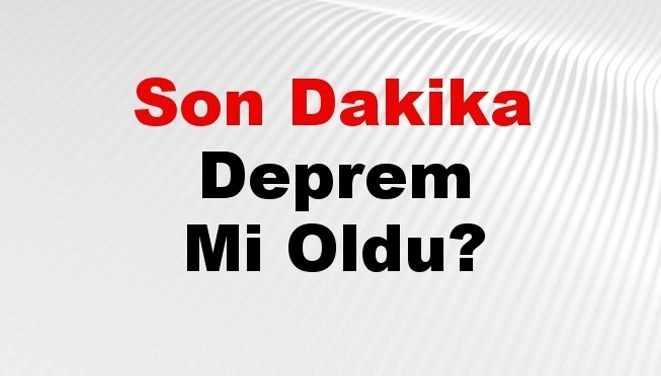 Son dakika Hatay’da deprem mi oldu? Az önce deprem Hatay’da nerede oldu? Hatay deprem Kandilli ve AFAD son depremler listesi 17 Kasım 2024